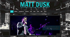 Desktop Screenshot of mattdusk.com